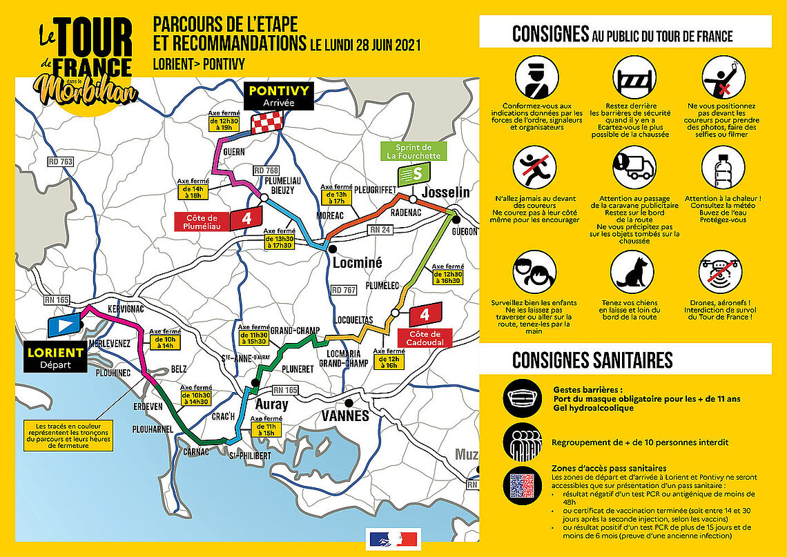 Infographie de la préfecture du Morbihan