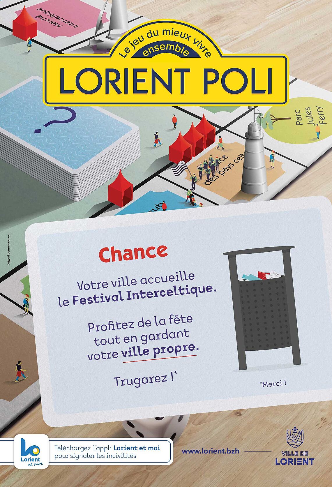 Lorient Poli - pour un festival propre !