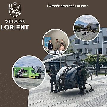 L'Armée atterrit à Lorient ! 