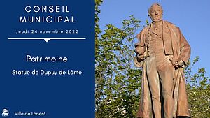 Statue de Dupuy de Lôme