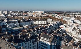 Vue panoramique de Lorient