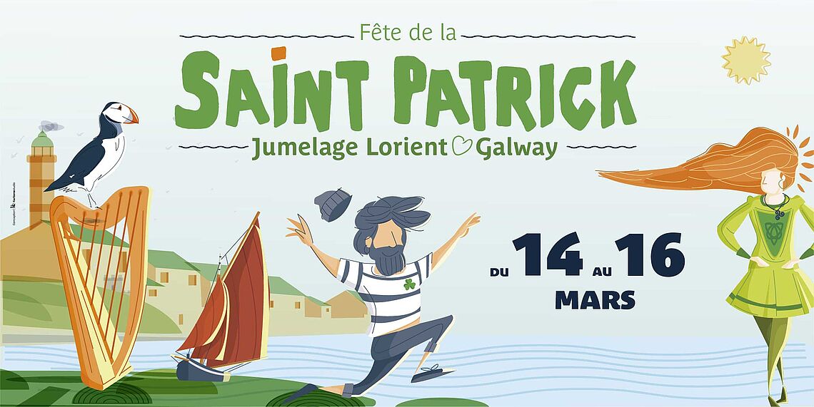 Fête de la St Patrick à Lorient. Cliquez !
