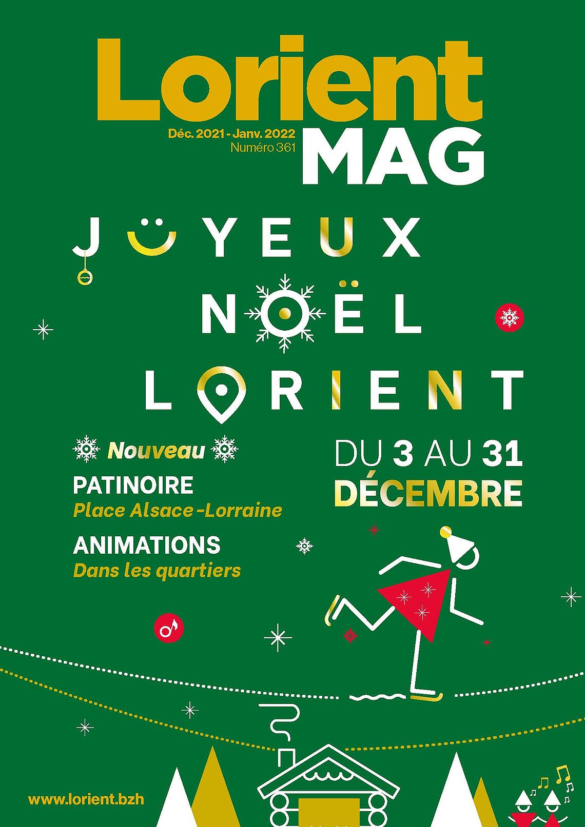 Lorient mag 361 : décembre 2021 - janvier 2022