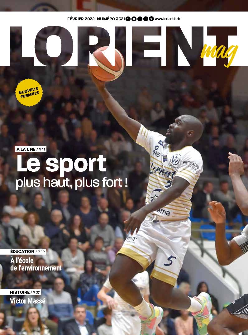Lorient mag 362 janvier-février 2022. Cliquez !