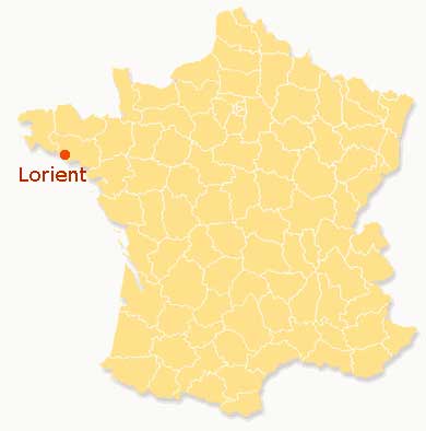 Lorient en France